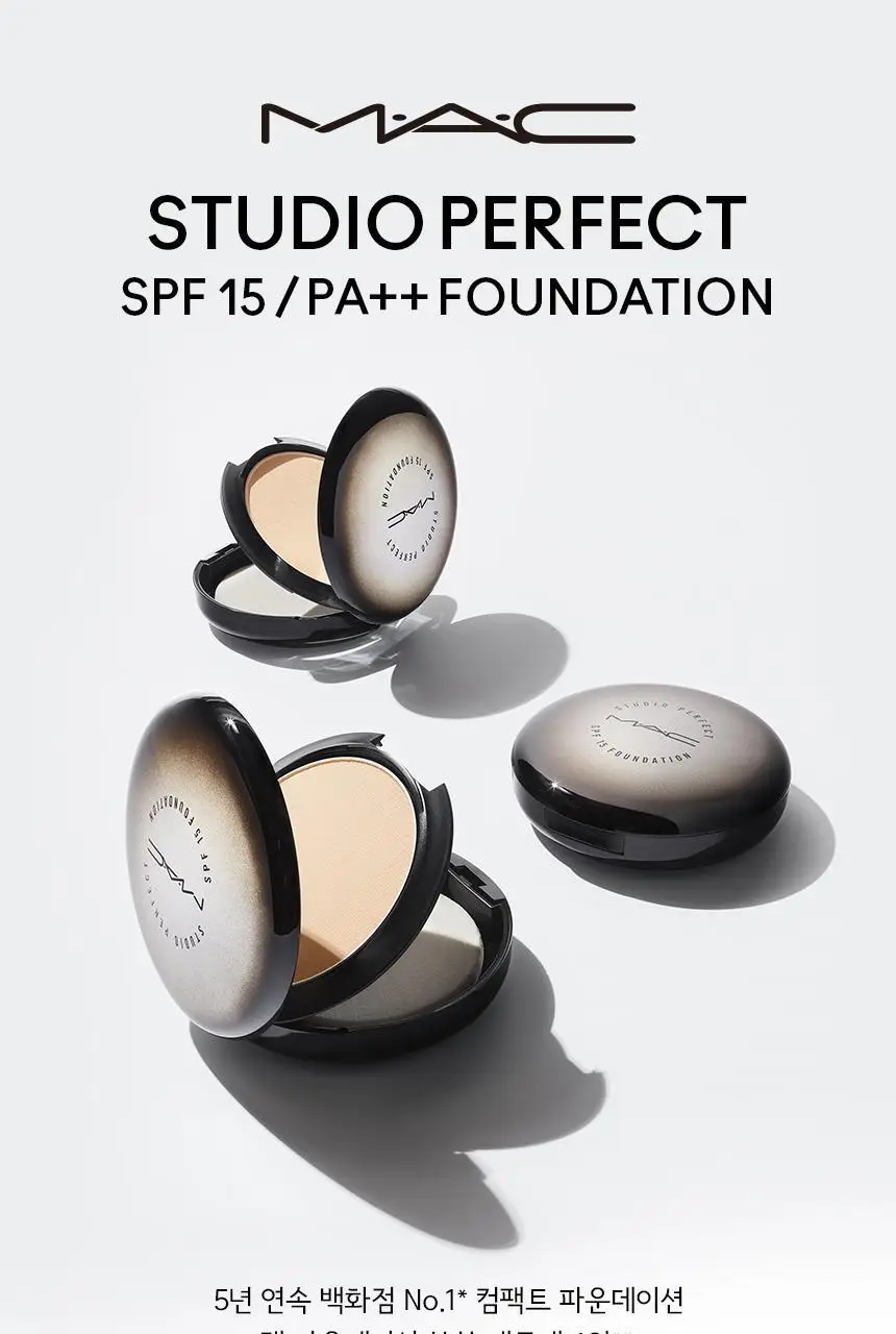 MAC 스튜디오 퍼펙트 SPF15/PA++ 파운데이션 래디언스 콤플렉스 4 Colors (케이스 미포함) 상세페이지 3