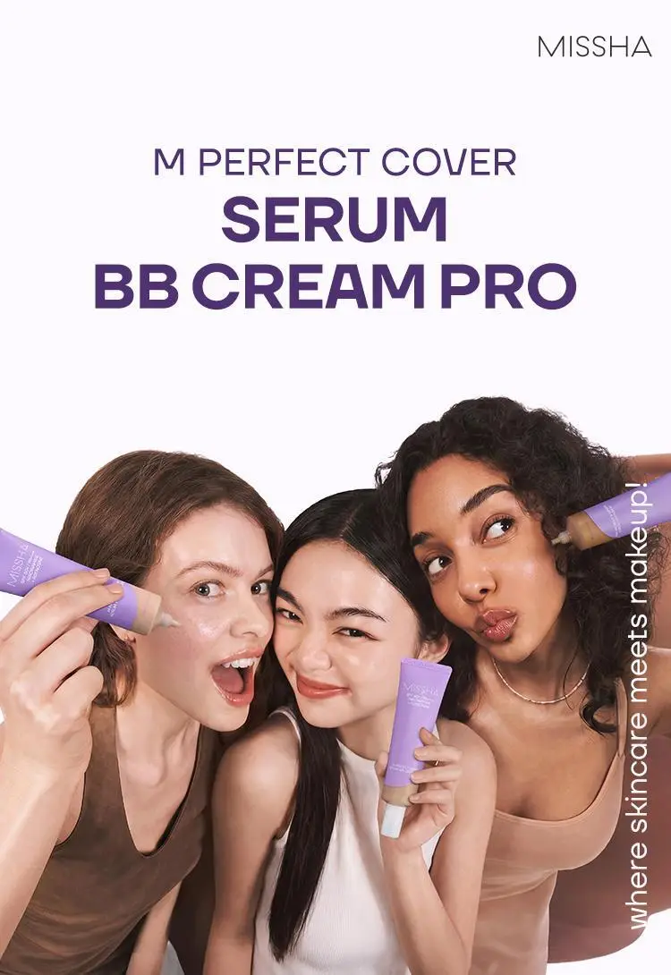 미샤 M 퍼펙트 커버 세럼 비비크림 프로 50ml + 블러셔 증정 상세페이지 2