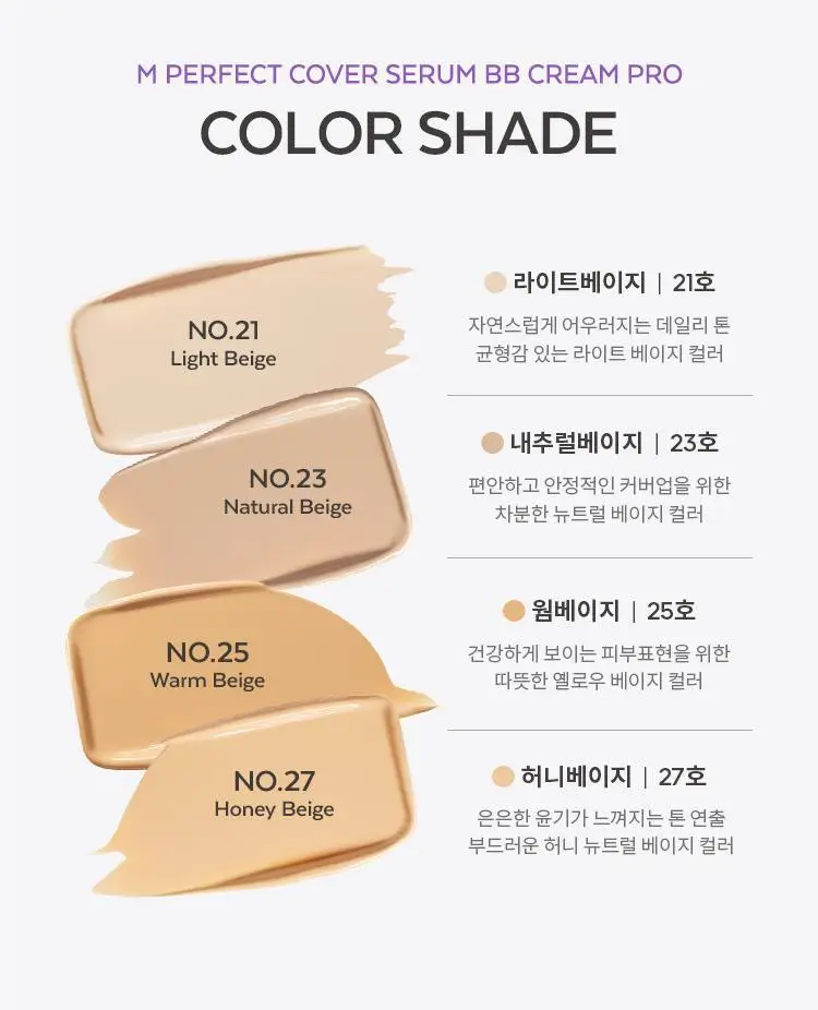 미샤 M 퍼펙트 커버 세럼 비비크림 프로 50ml + 블러셔 증정 상세페이지 25