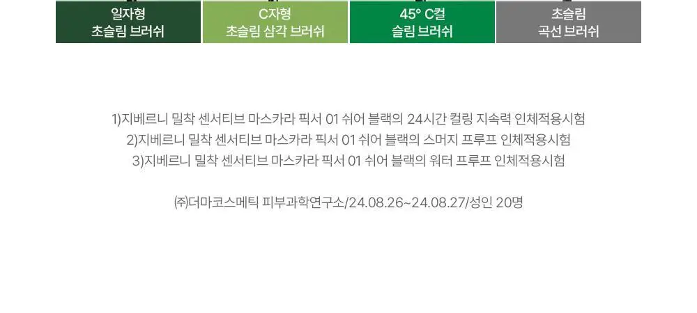 지베르니 밀착 센서티브 마스카라 픽서 2 colors(클리어/쉬어 블랙) 상세페이지 20
