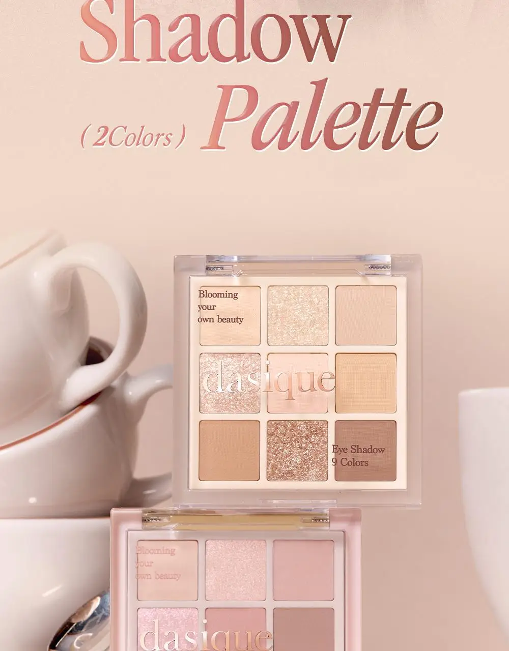 데이지크 미니 섀도우 팔레트 2 colors (밀크라떼/로즈밀크티) 상세페이지 2