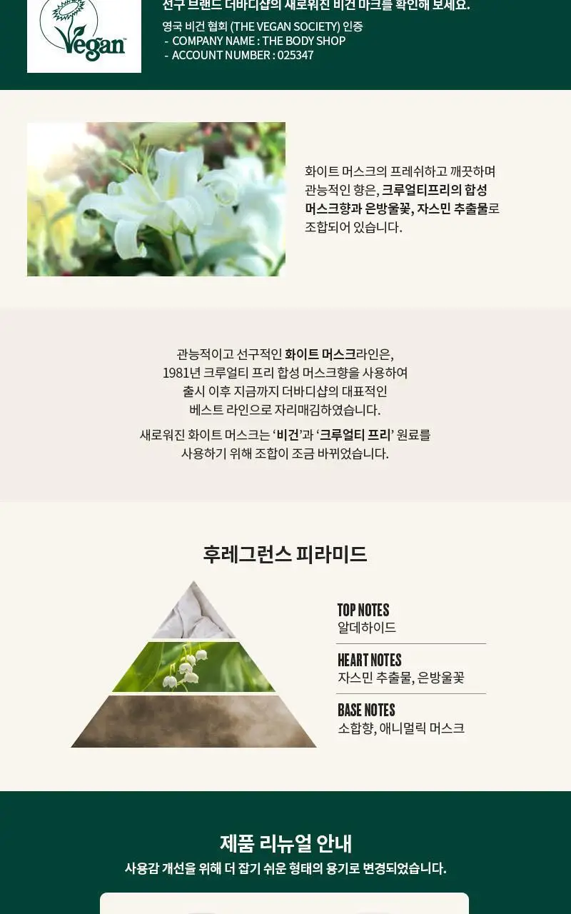 더바디샵 화이트 머스크 데오도란트 롤온 50ml 상세페이지 2