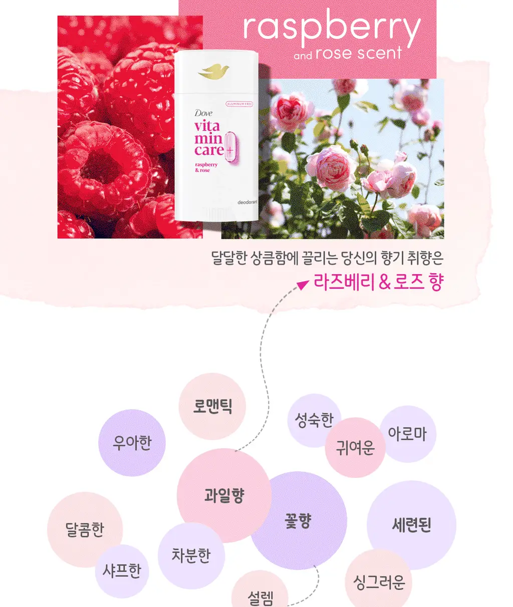 도브 비타민 케어+ 데오드란트 스틱 74g 2종 상세페이지 14