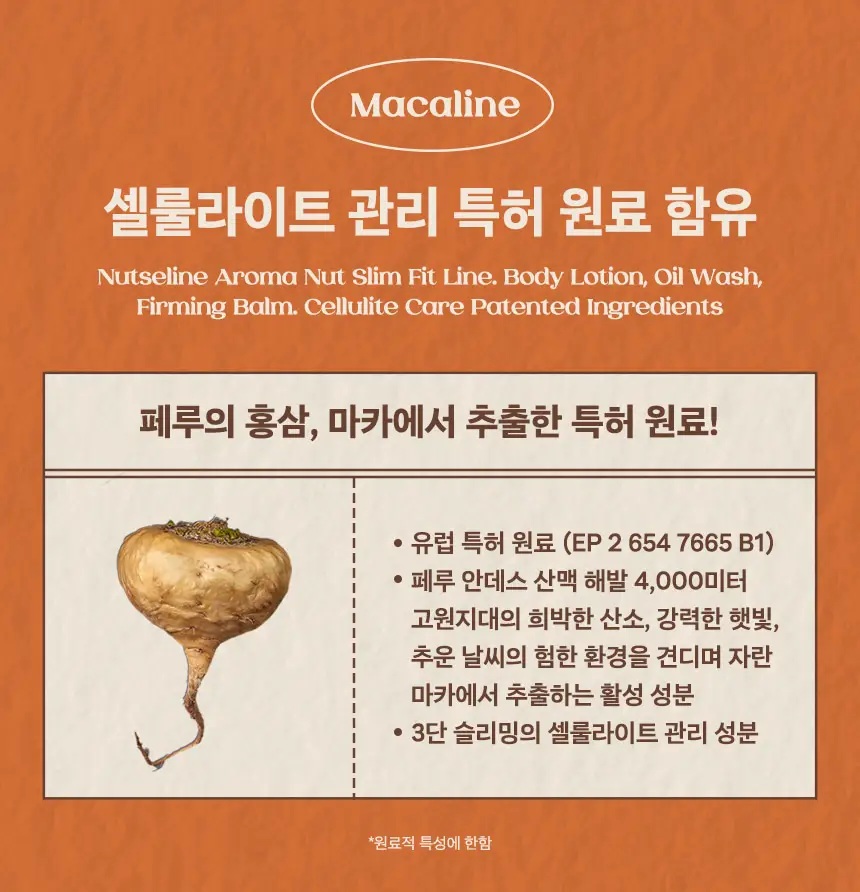 넛세린 아로마 넛 슬림 핏 바디로션 200ml 상세페이지 7