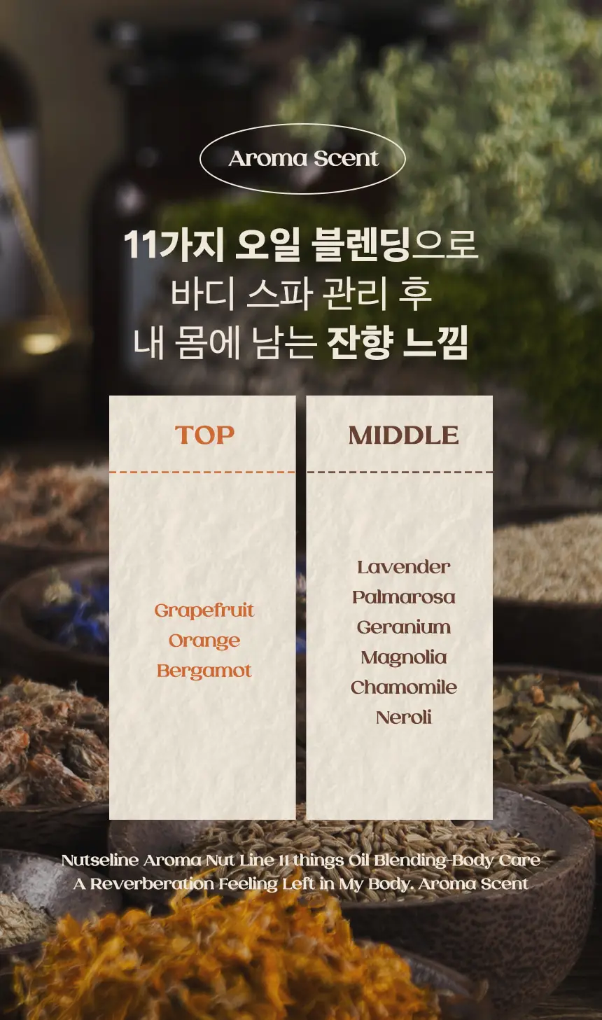 넛세린 아로마 넛 슬림 핏 바디로션 200ml 상세페이지 9