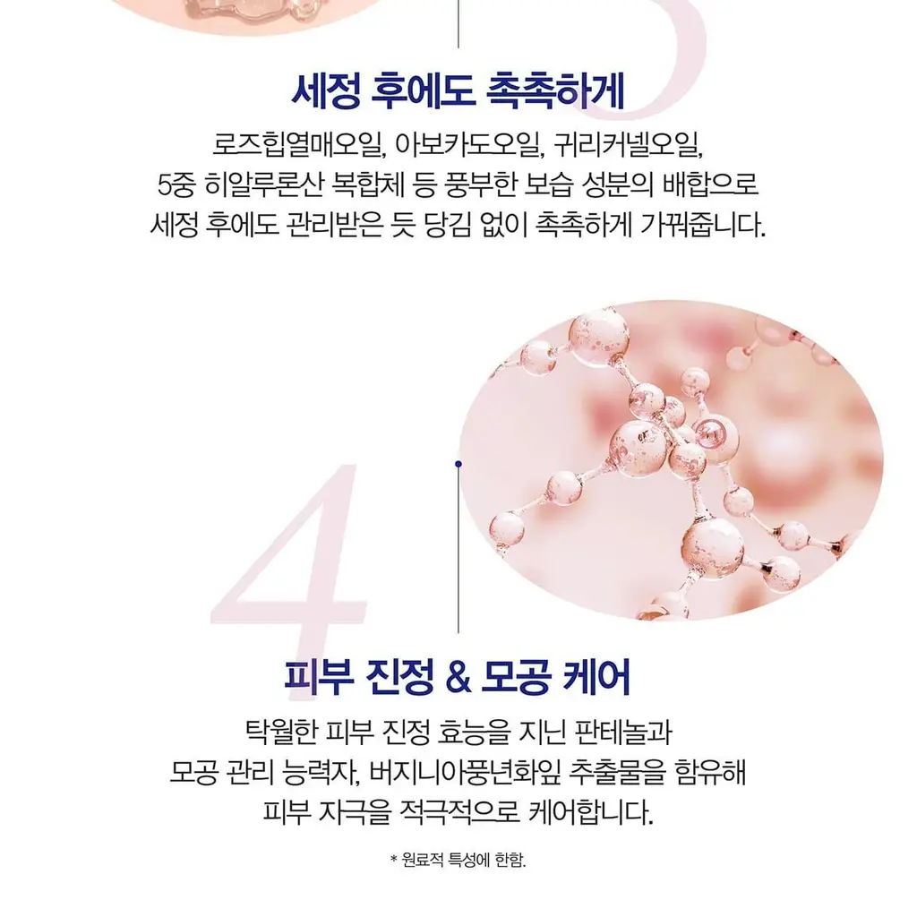 로이비 퍼퓸드 바디 워시 290ml 2종 택1 상세페이지 8