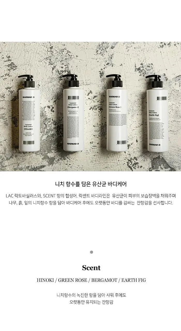 마르마르디 락센트 바디로션 488ml 4종 택1 상세페이지 2