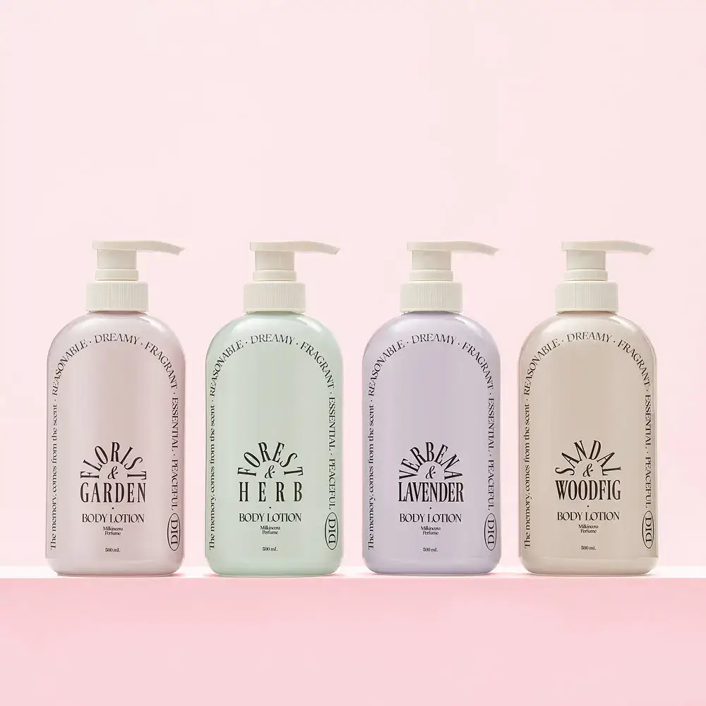 오디드 밀크인세라 퍼퓸 바디 로션 500ml 4종