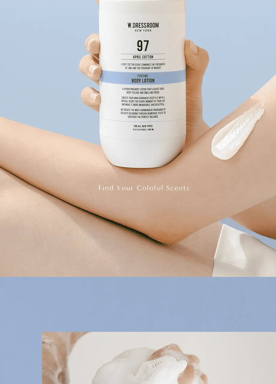W.DRESSROOM 퍼퓸 바디로션 500ml 5종 택 1 상세페이지 10