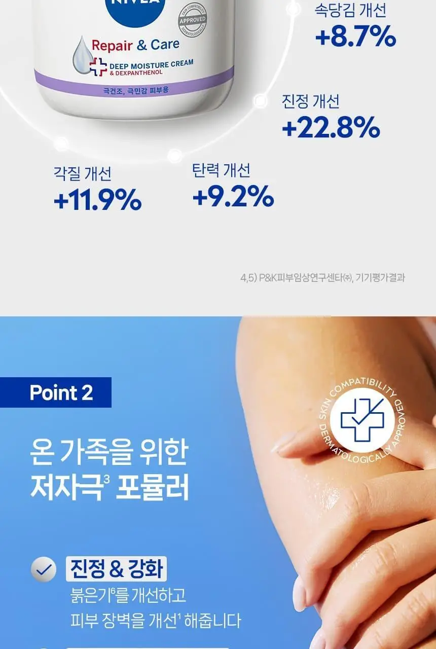 니베아 리페어 앤 케어 크림 400ml 한정 기획 (스파츌라 + 가죽케이스 증정) 상세페이지 11