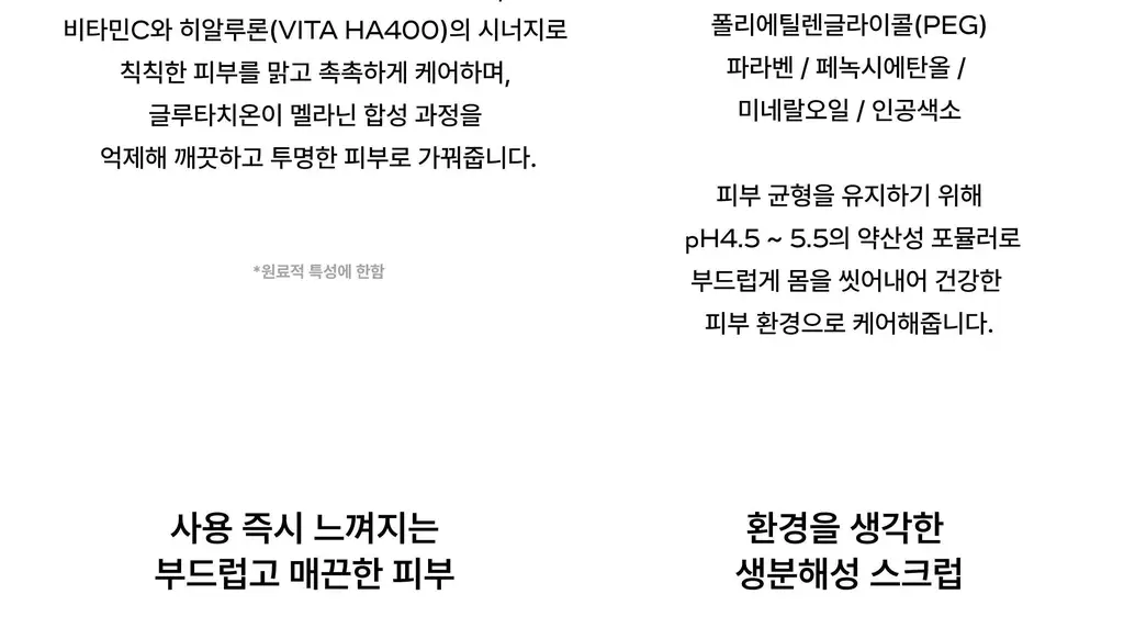 아르베 유자 글로우 바디 스크럽 200g 상세페이지 30