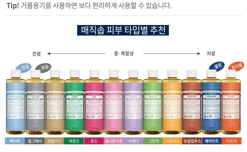 닥터브로너스 라벤더 퓨어 캐스틸 솝 60ml 상세페이지 8