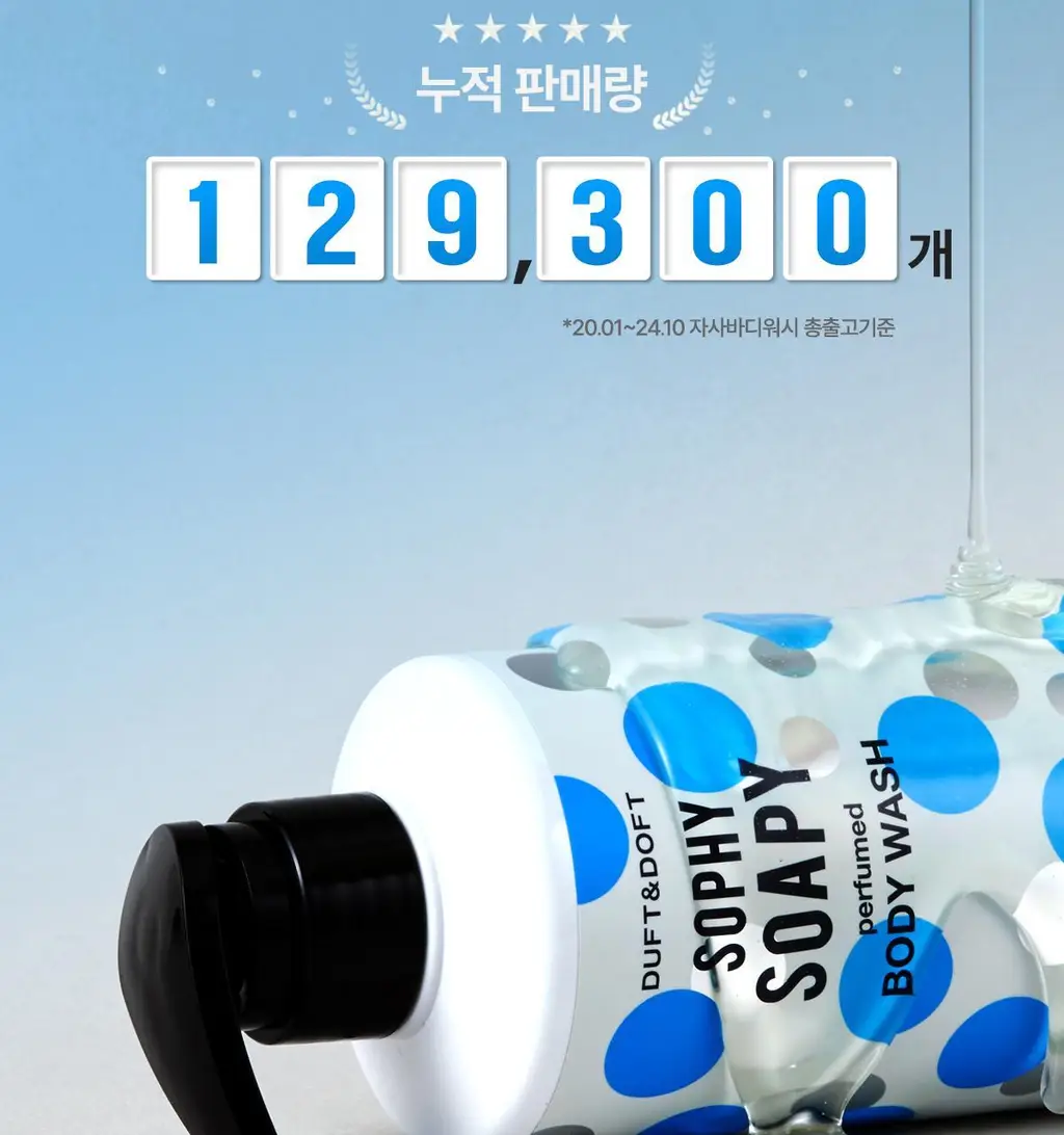더프트앤도프트 스톡홀름로즈 바디워시 500ml 상세페이지 3