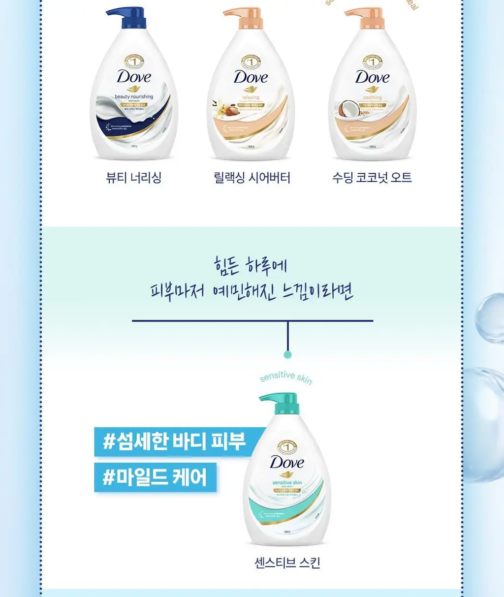 도브 바디워시 1000G 6종 택1 상세페이지 29