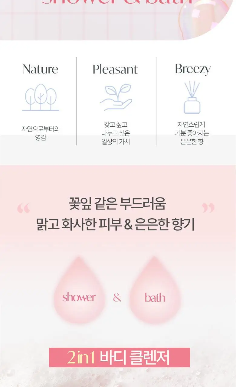 라운드어라운드 센티드 버블 샤워&배쓰 500ml 2종 상세페이지 4