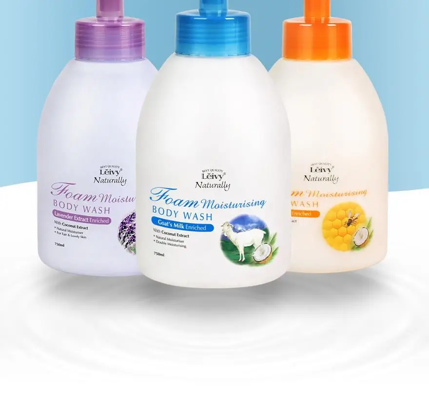 레이비 퍼퓸 폼바디워시 750ml 3종 (산양유/라벤더/로얄젤리) 상세페이지 6