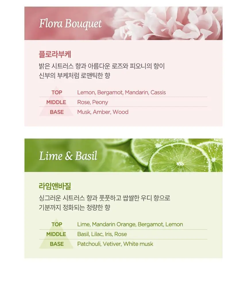 밀크바오밥 퍼퓸 바디워시 더블기획 5종 택1 (500ml*2) 상세페이지 11