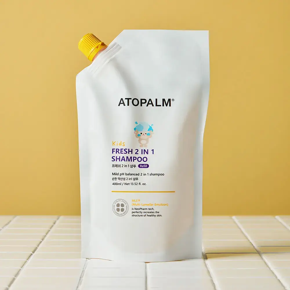 아토팜 키즈 프레쉬 2in1 샴푸 400ml 리필