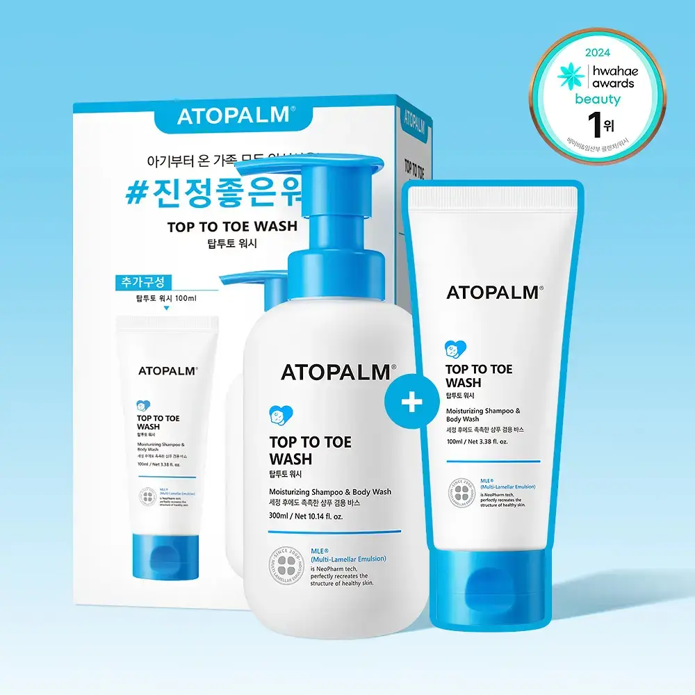 아토팜 탑투토 워시 300ml 기획(300ml+100ml)