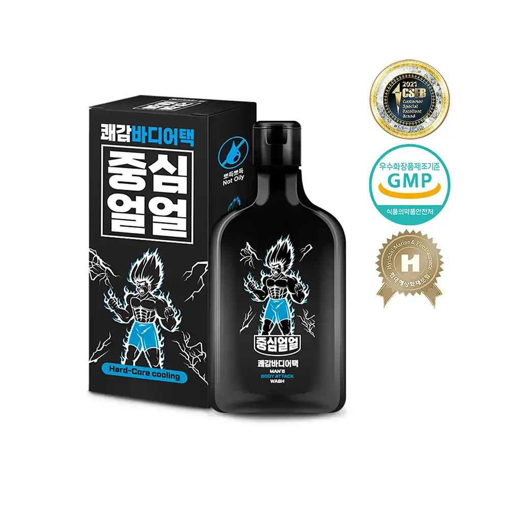 중심얼얼 쾌감바디어택 200ml