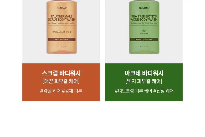 쿤달 티트리 바이오틱스 아크네 바디워시/바디미스트 2종 택 1 상세페이지 28