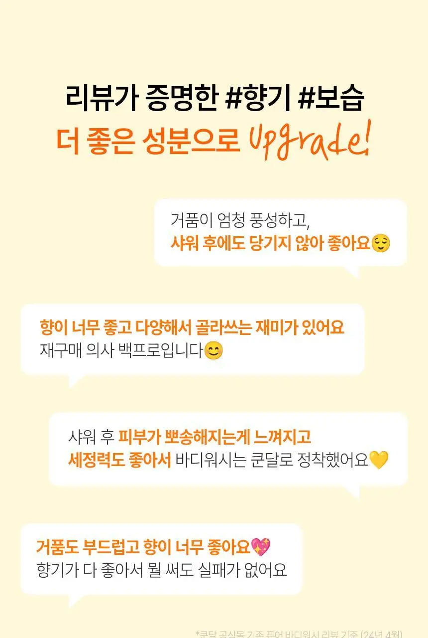 쿤달 허니앤마카다미아 바디워시 1058ml 3종 택1 상세페이지 7