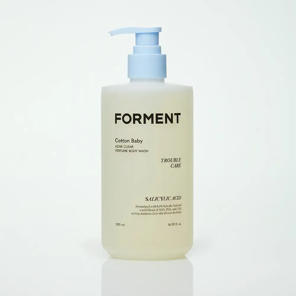 포맨트 아크네 퍼퓸샤워 코튼베이비 500ml