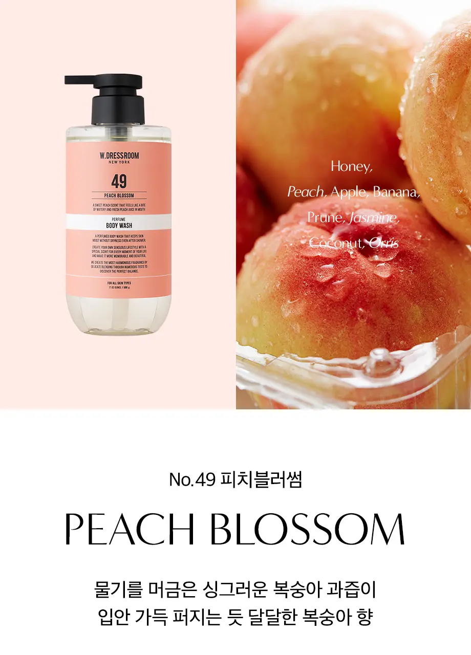 W.DRESSROOM 퍼퓸 바디워시 500ml 2종 택 1 상세페이지 21