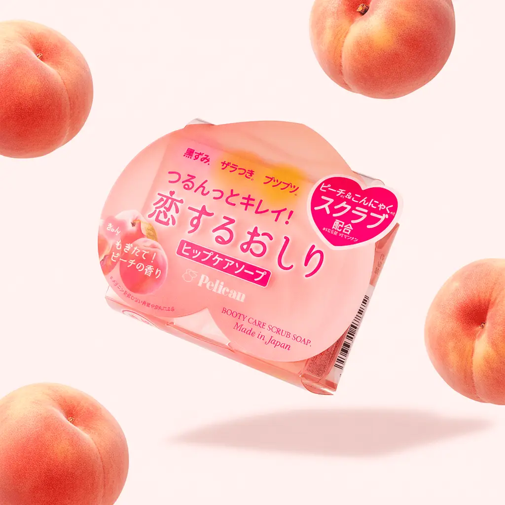 펠리칸솝 사랑에 빠진 엉덩이 비누 80g