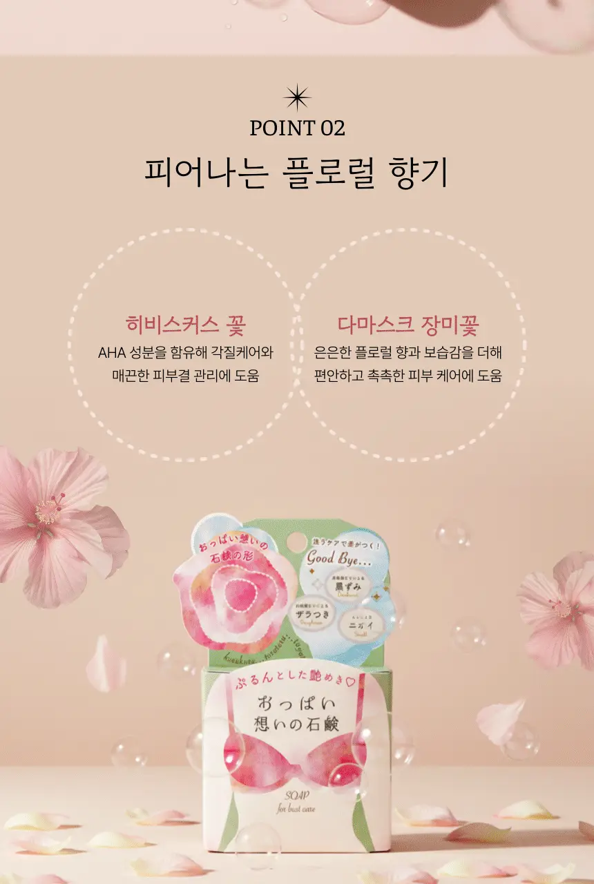 펠리칸솝 W우먼케어 가슴 비누 70g 상세페이지 5