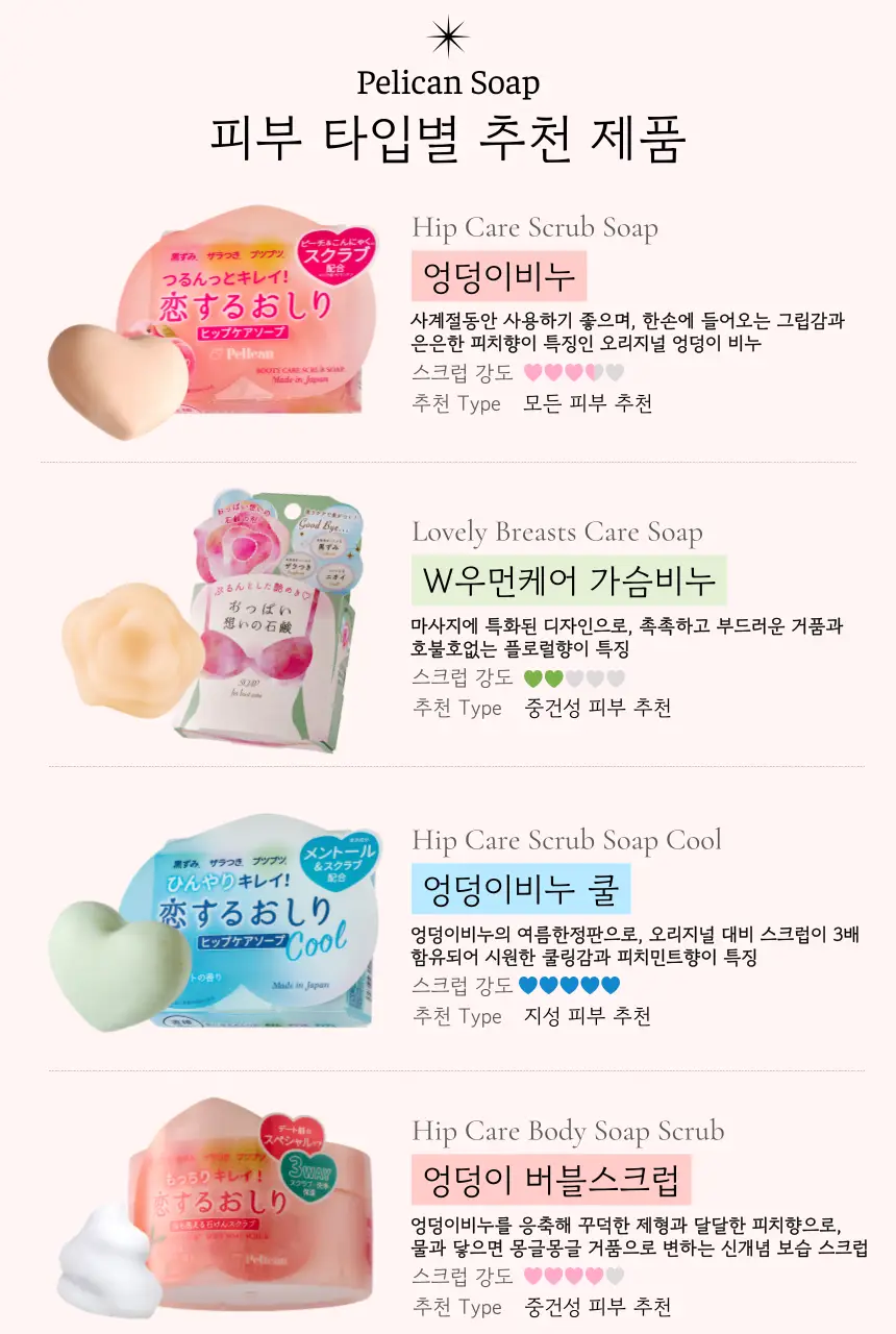 펠리칸솝 W우먼케어 가슴 비누 70g 상세페이지 11