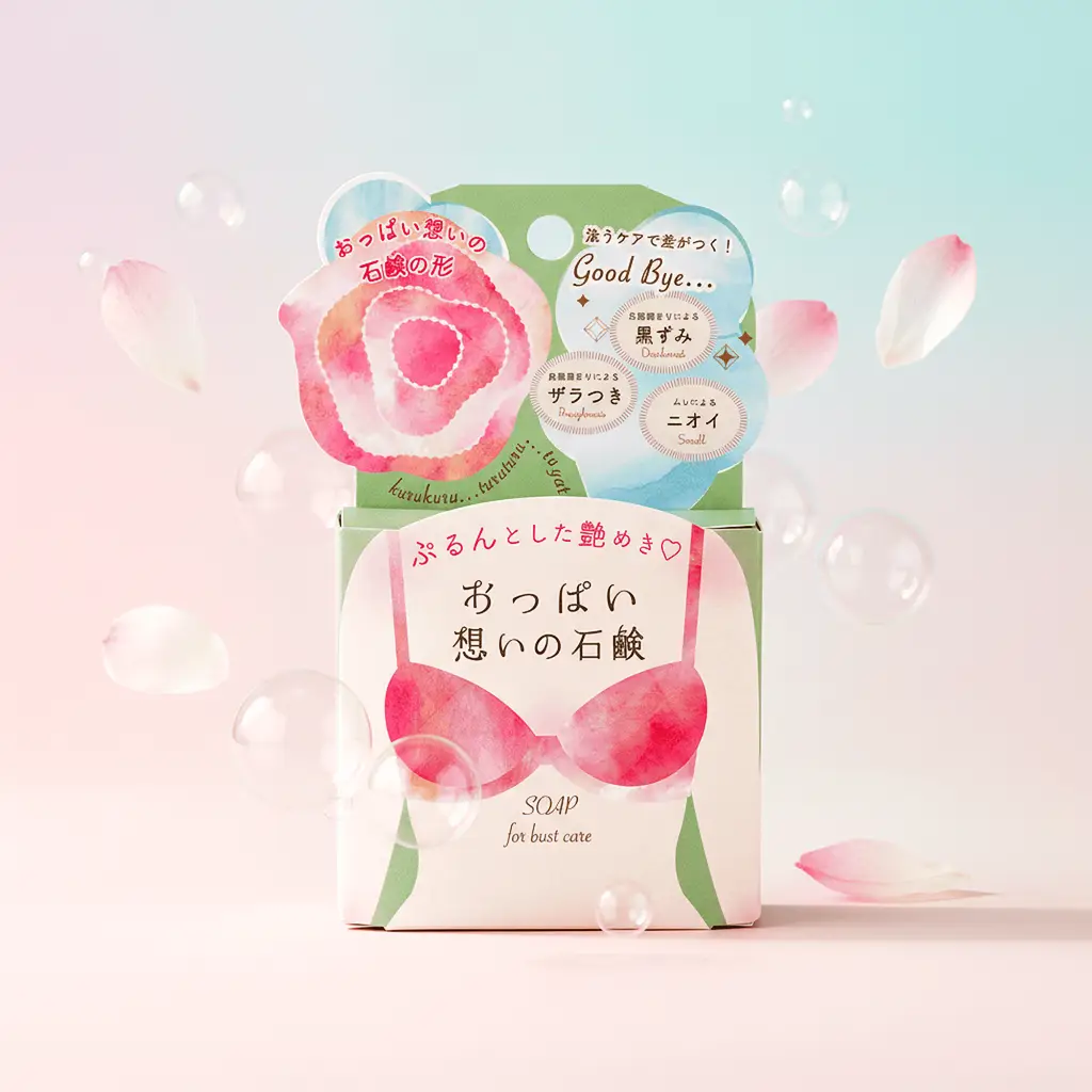 펠리칸솝 W우먼케어 가슴 비누 70g