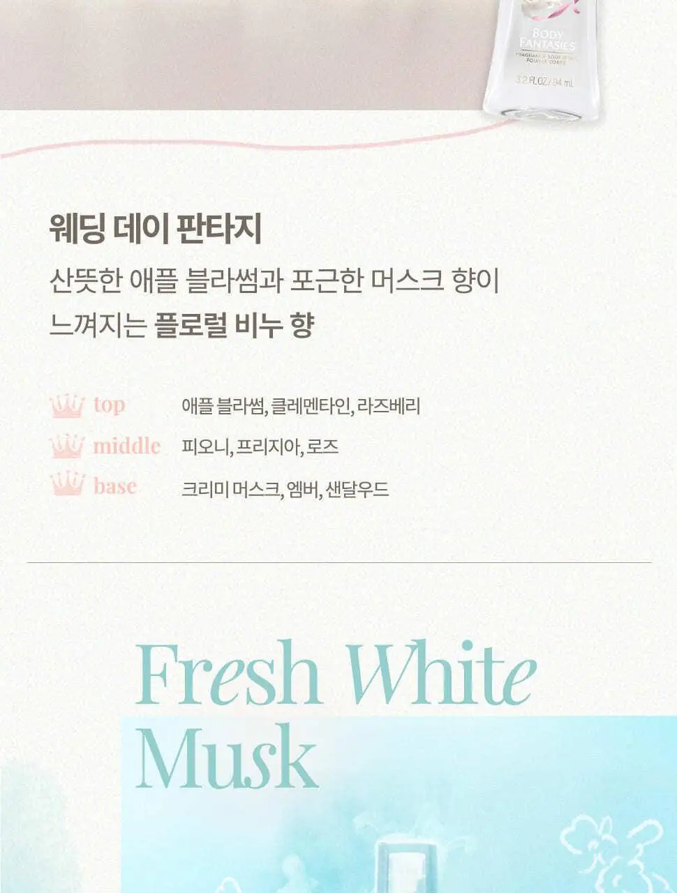 바디판타지 퍼퓸 미스트 94ml 10종 택 1 상세페이지 8
