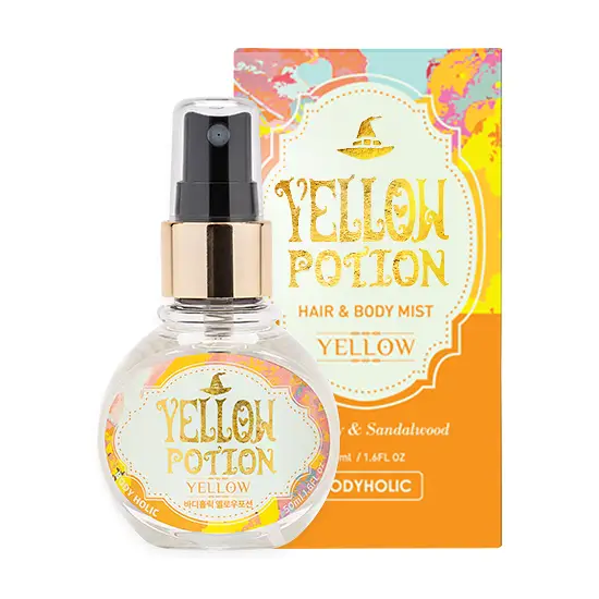 바디홀릭 바디&헤어미스트 옐로우포션 50ml