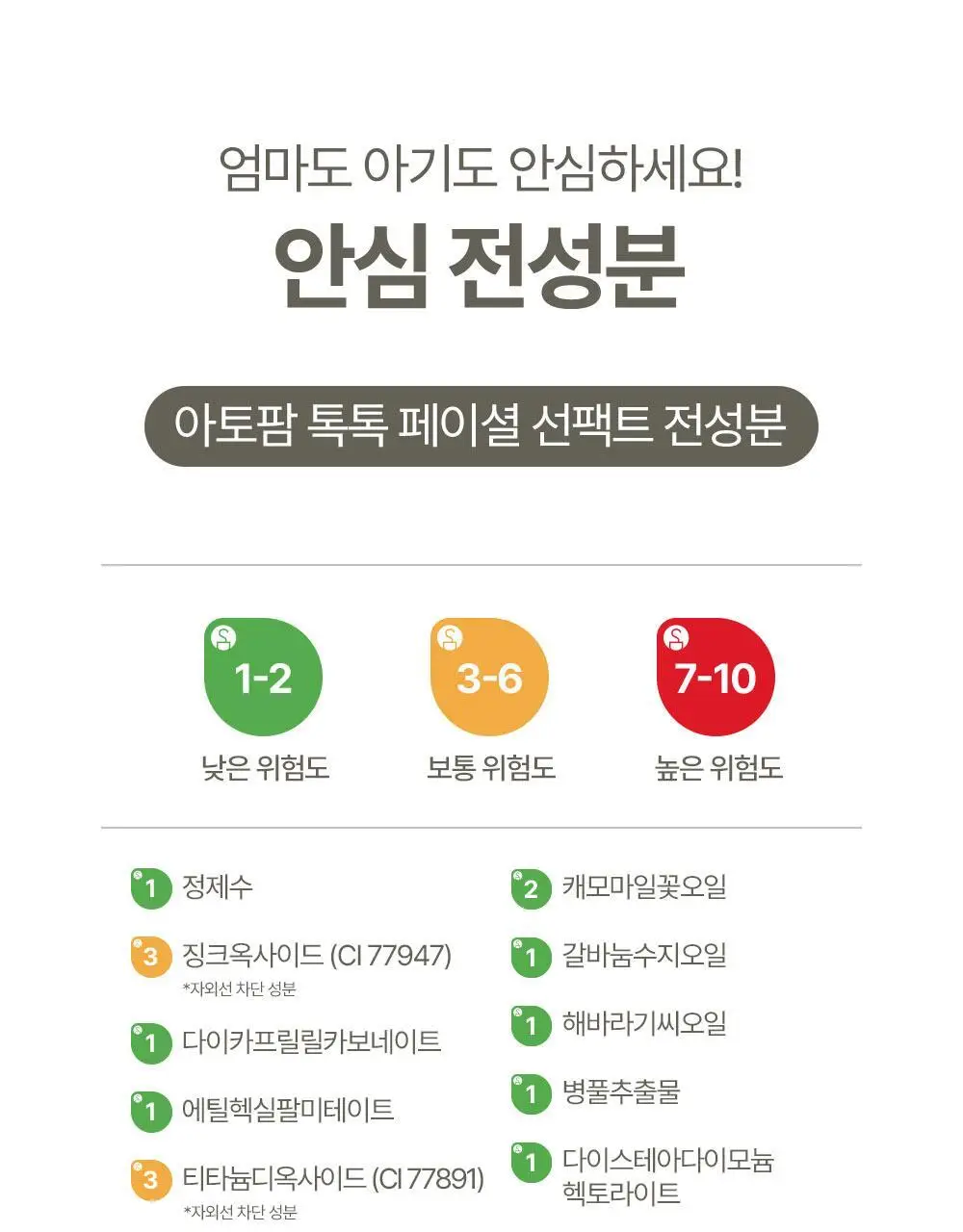 아토팜 톡톡 페이셜 선팩트 15g 본품/리필 2종 택1 상세페이지 29