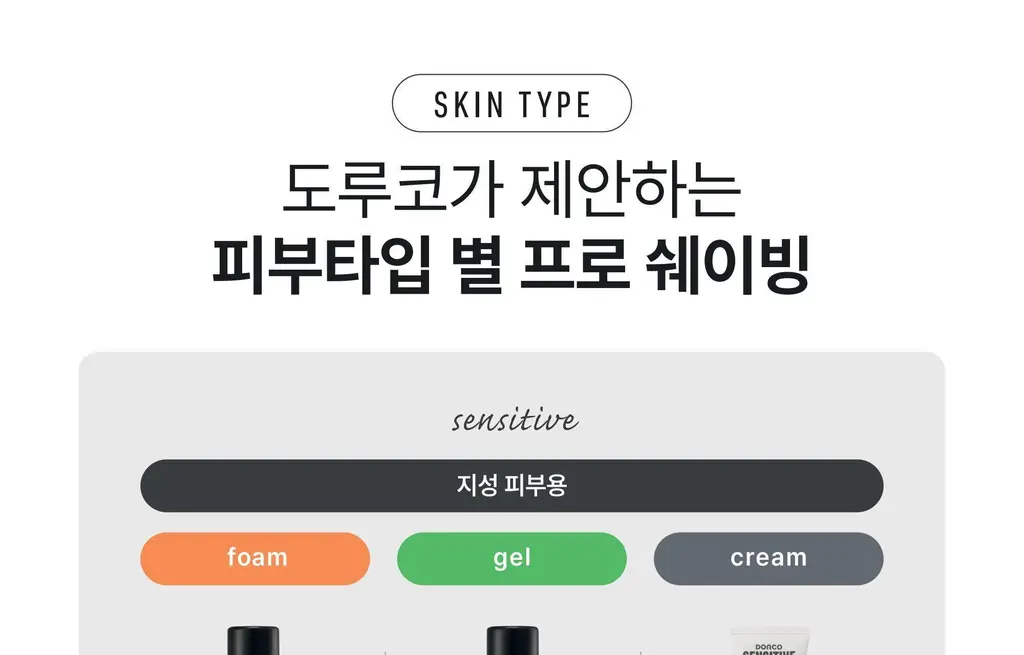 도루코 프로 센서티브 쉐이빙폼 210ml 2입 기획(+쿨링 쉐이빙폼 74ml) 상세페이지 30