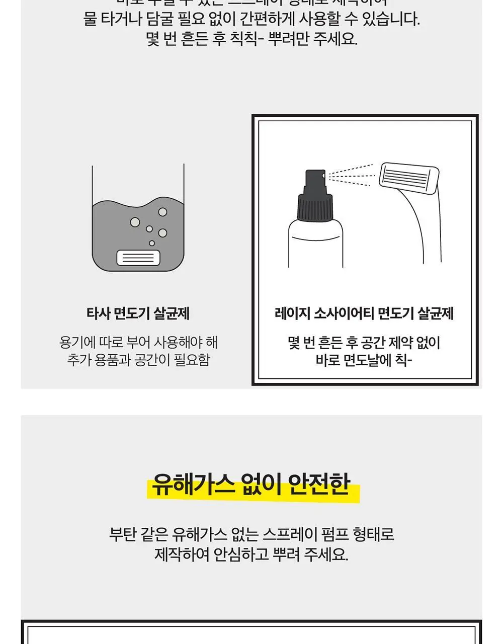 레이지소사이어티 면도날 살균제 120ml 상세페이지 10