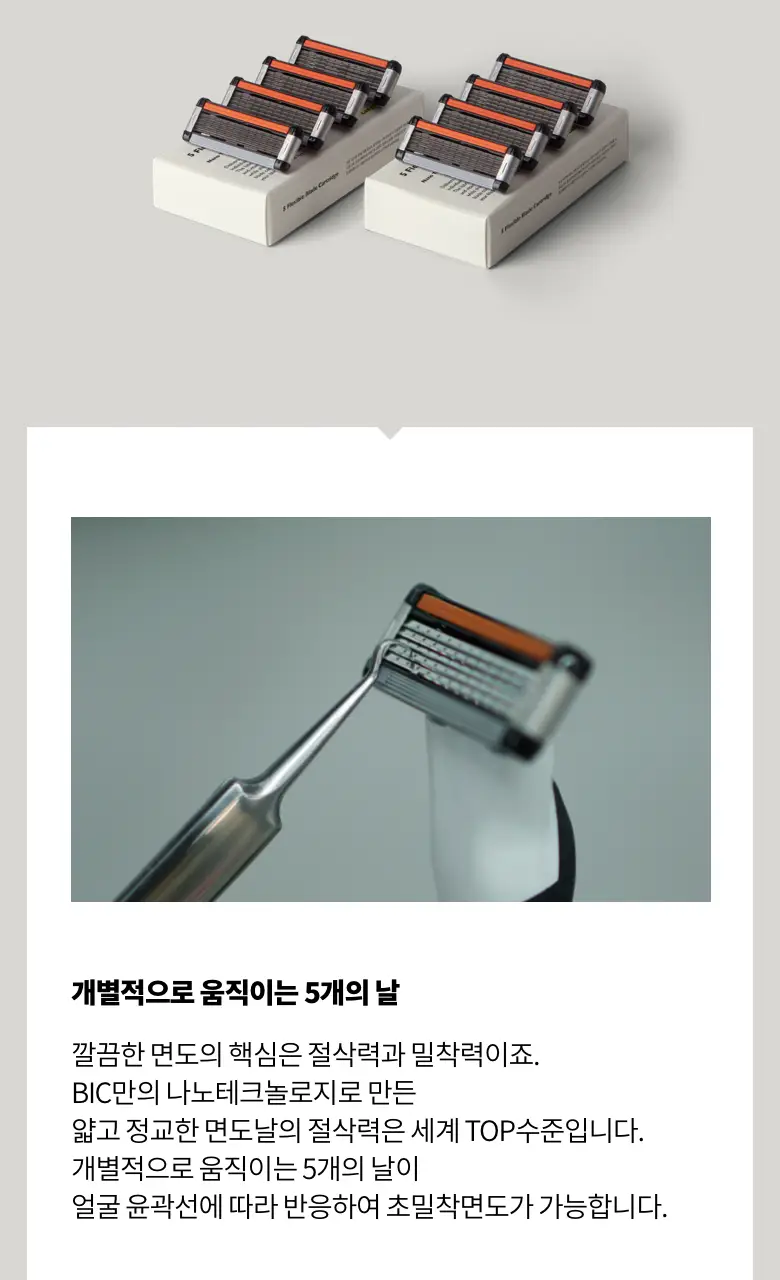 레이지소사이어티 5중날 카트리지 8개입 상세페이지 2