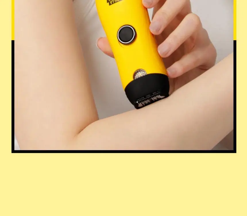 고릴라왁싱 제로페인 국소부위 휴대용 미니 모근제거기 바디트리머 1000V 상세페이지 11