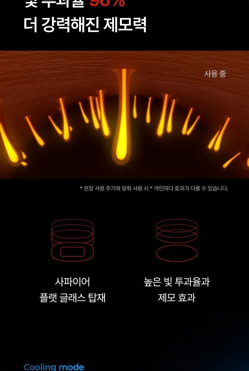 라피타 사파이어 쿨링 IPL 제모의료기기 IPL DUAL 상세페이지 8