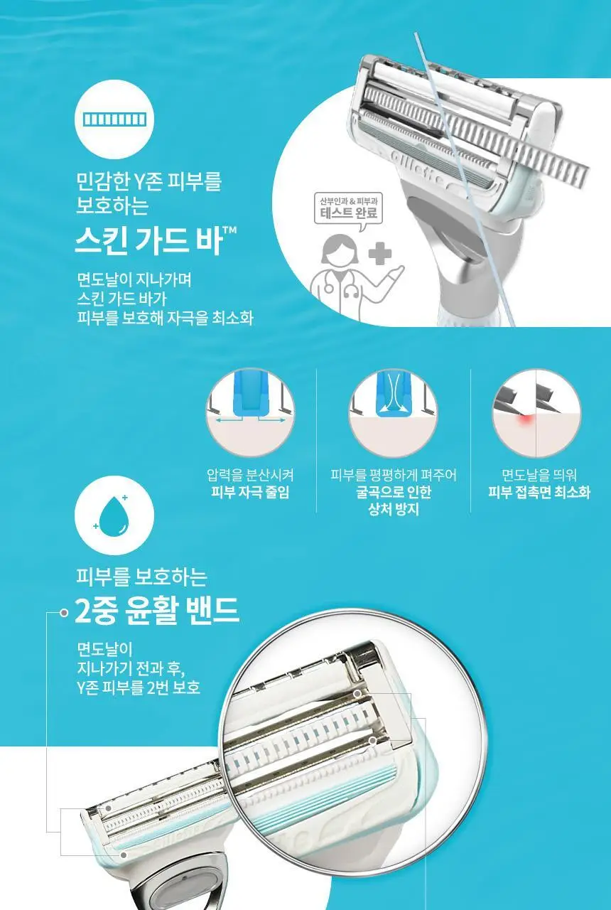 비너스 Y존 제모기 본품기획/리필 2종 택1 상세페이지 3