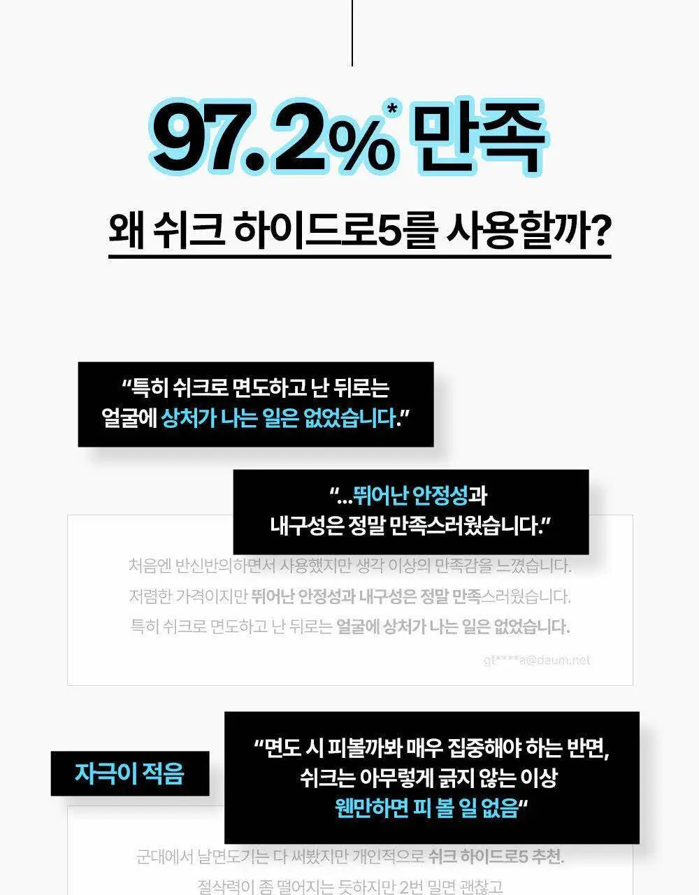 쉬크 하이드로5 스킨프로텍트 (기+날2입) 상세페이지 7