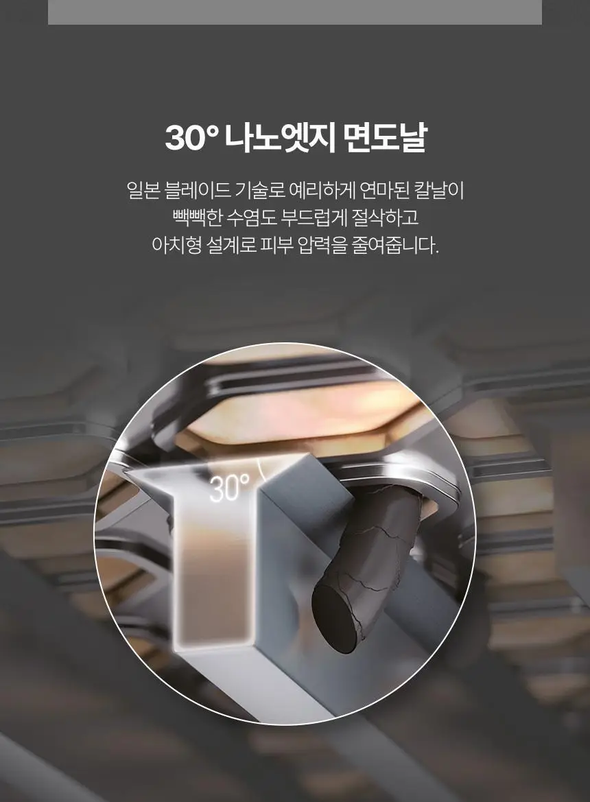 파나소닉 람대쉬 PRO 5중날 전기 면도기 ES-L550U 상세페이지 20