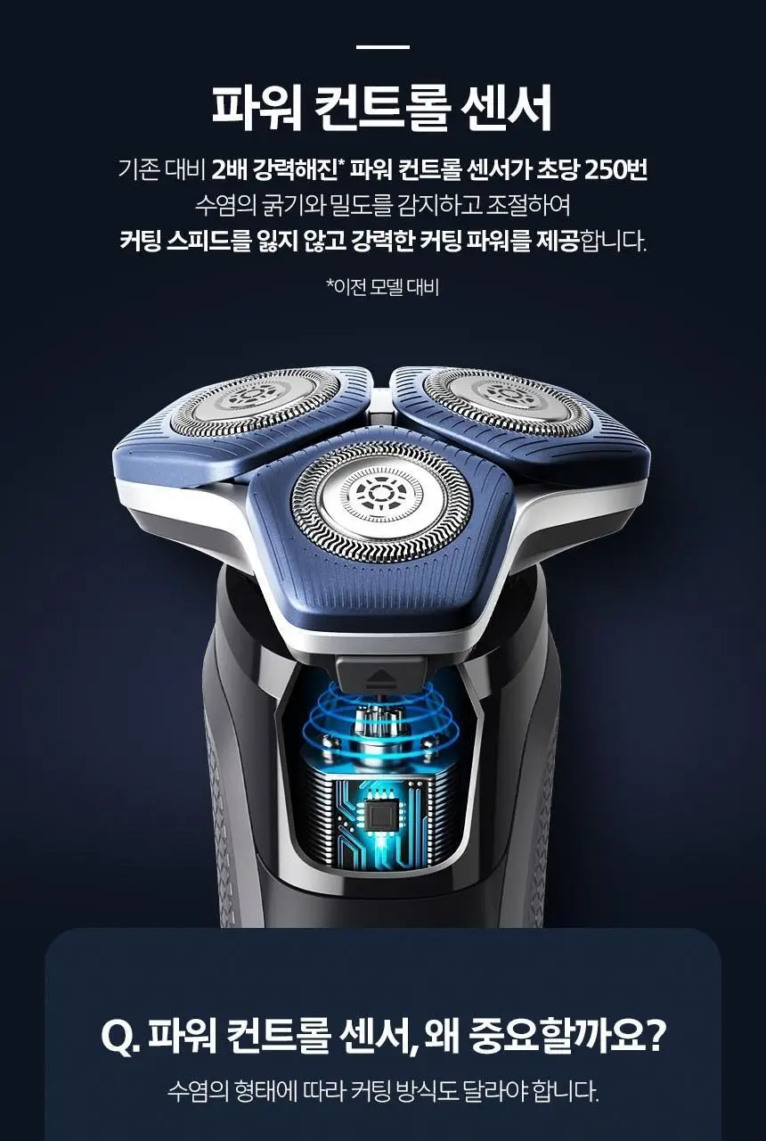 필립스 SkinIQ 7000 시리즈 전기면도기 (S7886/70) 상세페이지 10