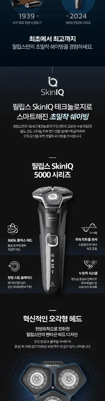 필립스 SkinIQ S5000 시리즈 (S5898/18) 상세페이지 2