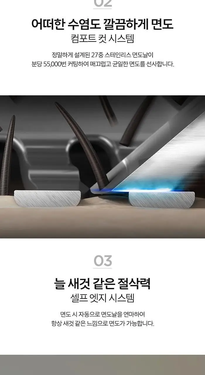 필립스 X5000 시리즈 전기면도기 (X5012/05) 상세페이지 14
