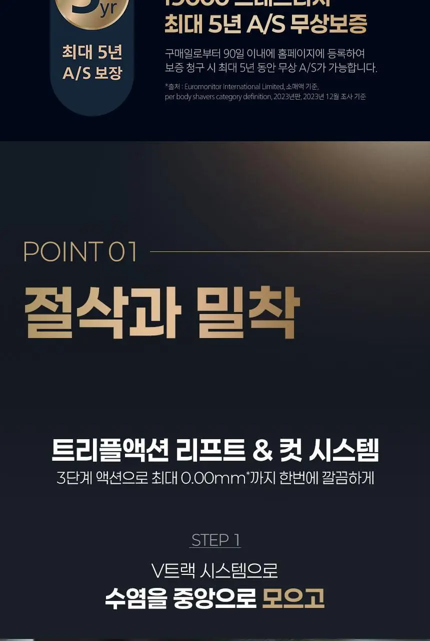 필립스 i9000 시리즈 전기면도기 (XP9205/95) 상세페이지 5