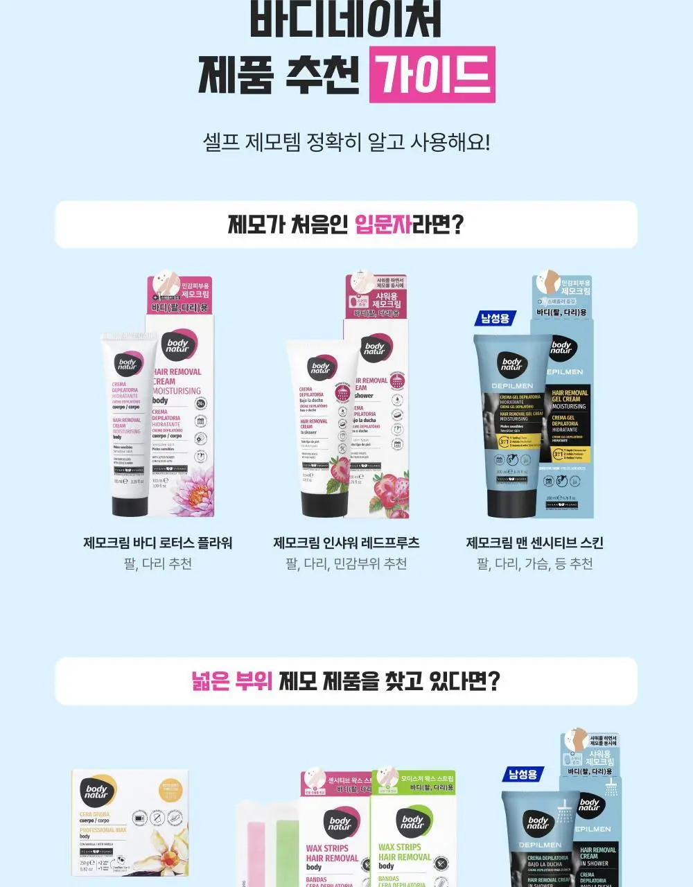 바디네이처 왁스스트립 2종 택 1(16매) 상세페이지 16