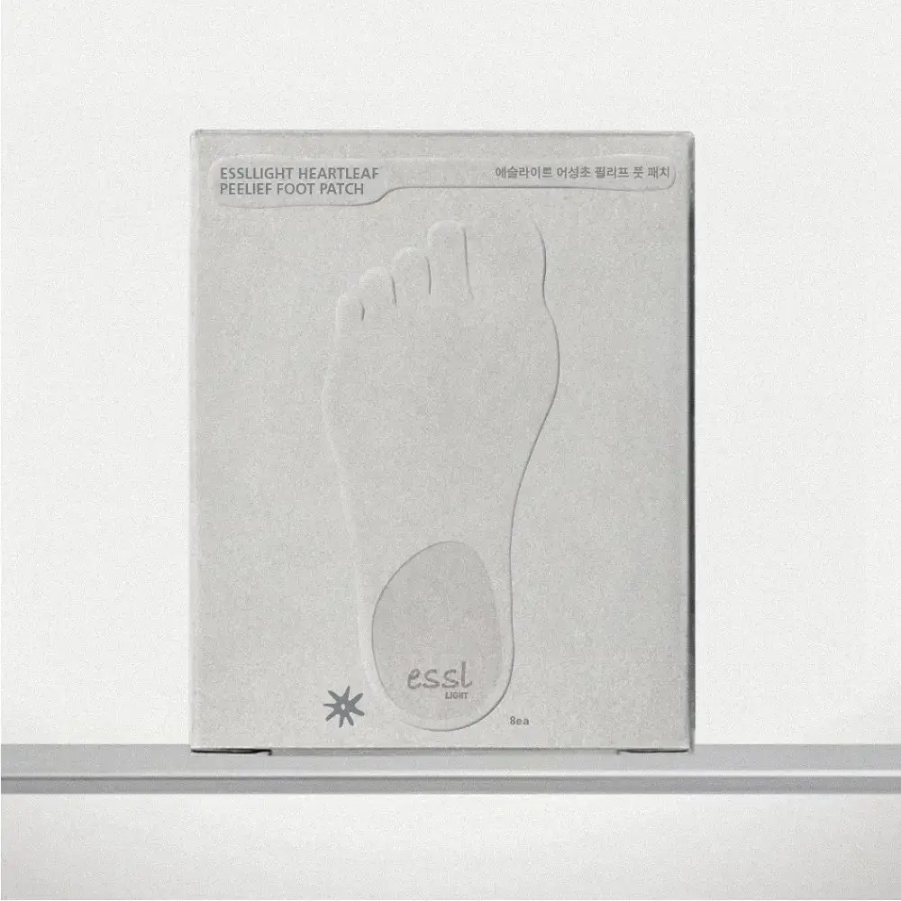 에슬라이트 어성초 필리프 풋 패치 8매