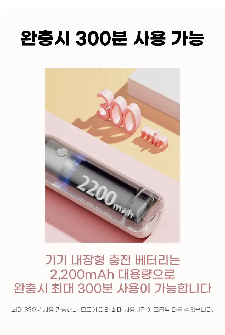 단미 충전식 전동 발 각질 제거기 DA-FGR01 2종 택 1 (화이트/핑크) 상세페이지 28